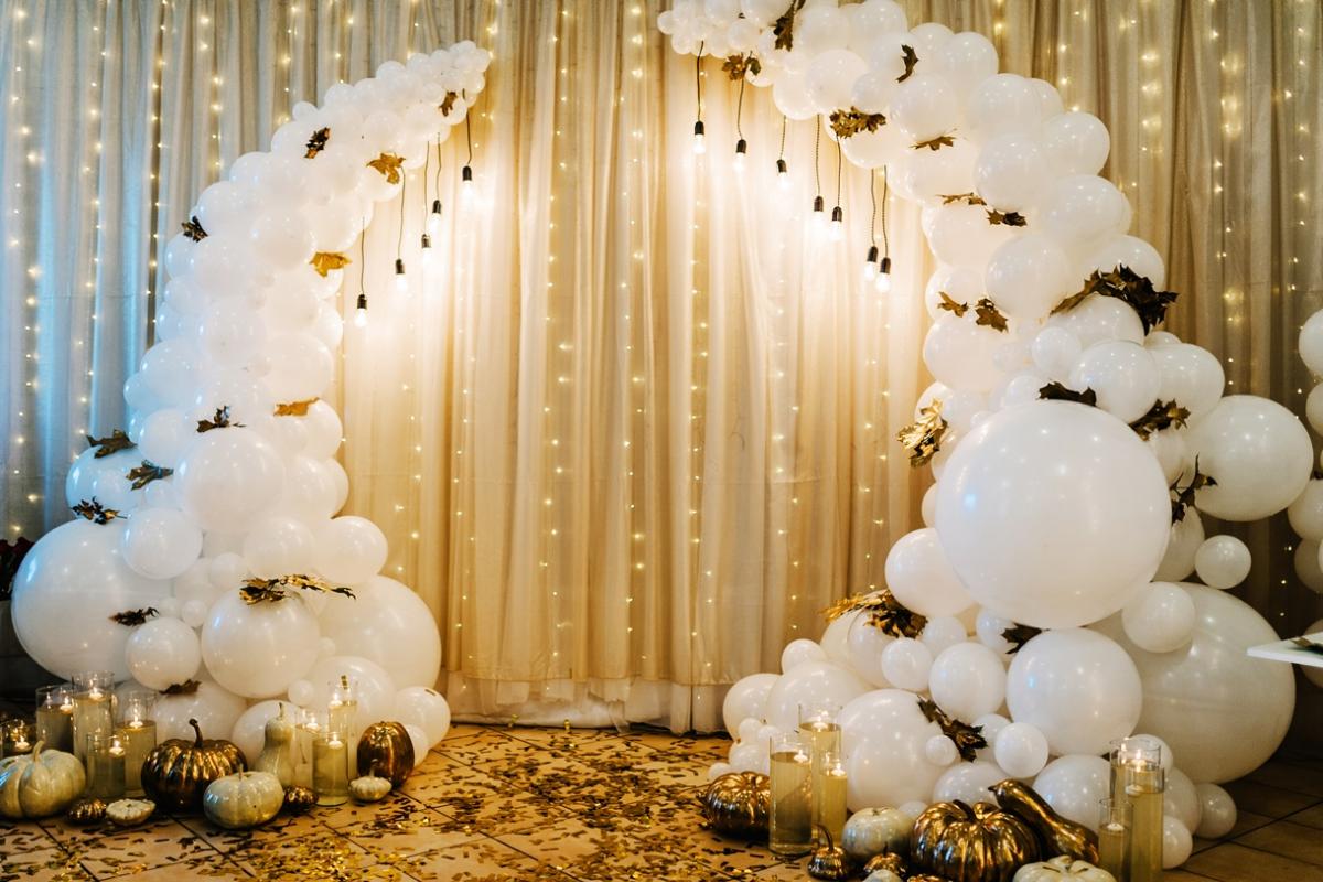 Palloncini per matrimonio