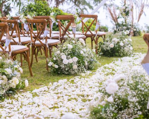 Ceremony seating scheme